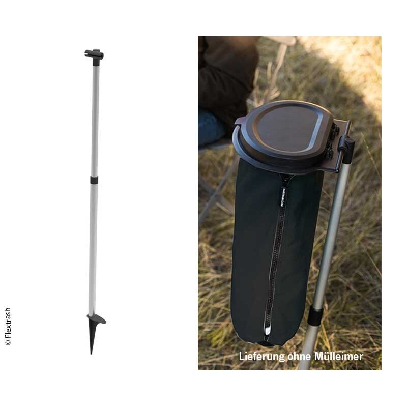 Flextrash bin Campstick, juoda, 75–90 cm Flextrash bin Campstick, juoda, 75–90 cm