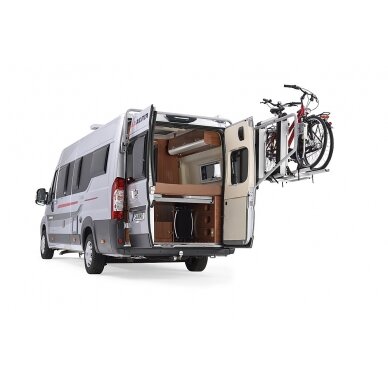 Laikiklio sistema su pertvarkymo komplektu 3 dviračiams, Fiat Ducato nuo 2006m 5 Laikiklio sistema su pertvarkymo komplektu 3 dviračiams, Fiat Ducato nuo 2006m 5