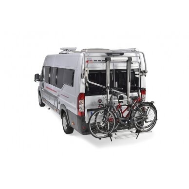 „Futuro Van Carrier System“ su nustatytu 2 elektroniniais dviračiais 2