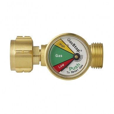 GasStop avarinio uždarymo vožtuvas propano balionams Versija Vokietija 1 GasStop avarinio uždarymo vožtuvas propano balionams Versija Vokietija 1