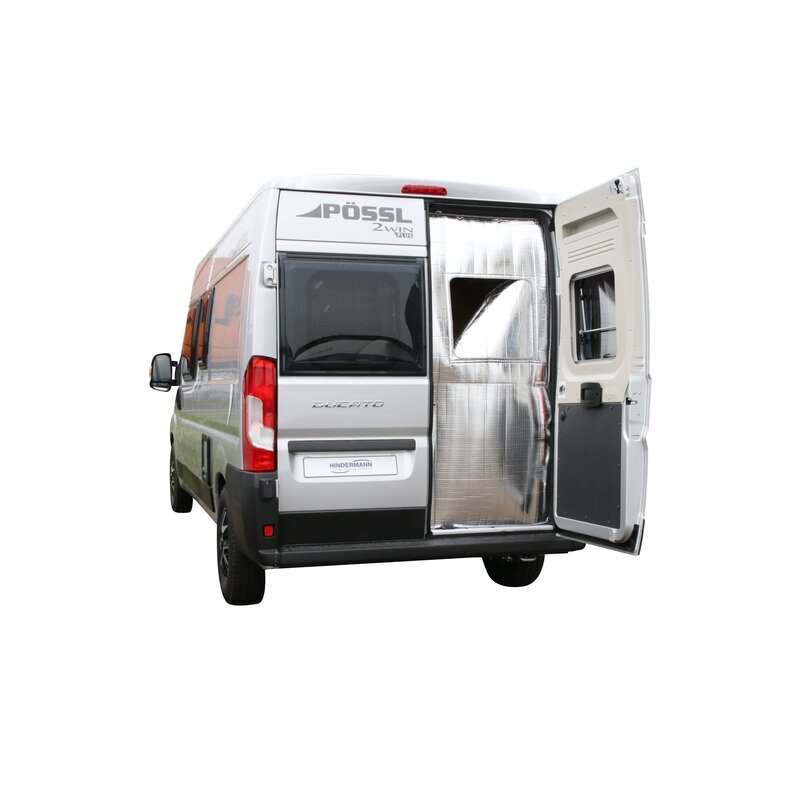 Galinių durų izoliacija Ducato, su lango išpjova, H2, 1 vnt Galinių durų izoliacija Ducato, su lango išpjova, H2, 1 vnt