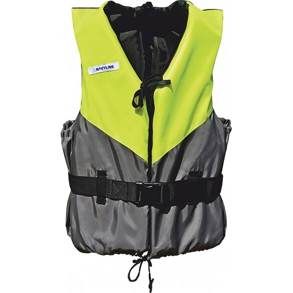 Gelbėjimosi liemenė Navyline 50N, geltona / tamsiai pilka
