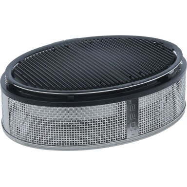Grill Supreme Deluxe su kepsnine, sidabrinė