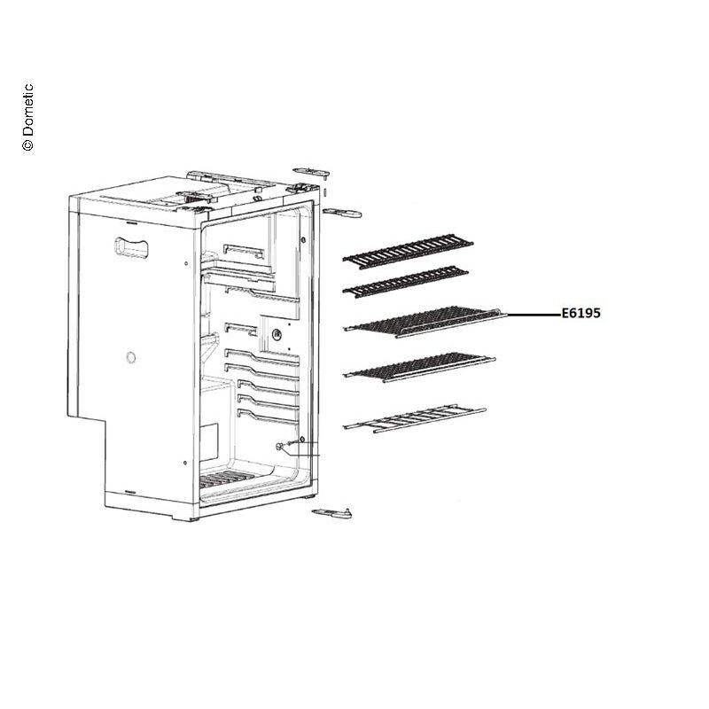 Grotelės virš 426x165mm Grotelės virš 426x165mm