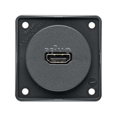 Hdmi bobuojantis antracitas