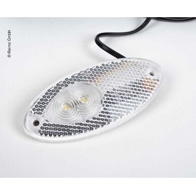 Hella LED reflektorius, skaidrus 1 Hella LED reflektorius, skaidrus 1