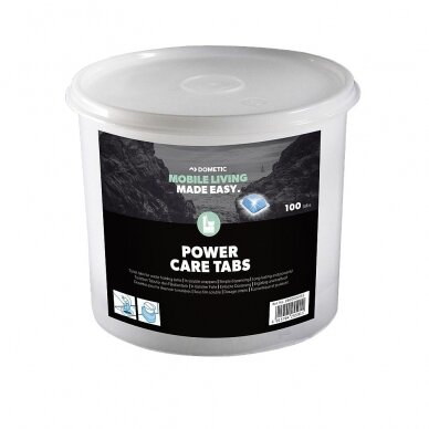 Higieninis priedas PowerCare Tabs 100 vnt Higieninis priedas PowerCare Tabs 100 vnt