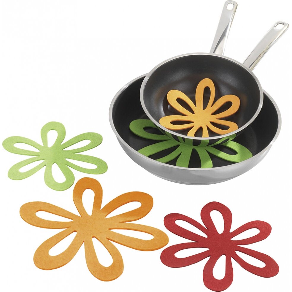 Įbrėžimų apsaugos intarpas veltinio gėlė 6-PC. 1 Įbrėžimų apsaugos intarpas veltinio gėlė 6-PC. 1
