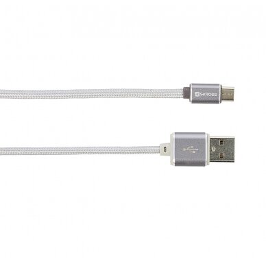 Įkrovimo kabelis USB prie Micro USB Steel Line Įkrovimo kabelis USB prie Micro USB Steel Line