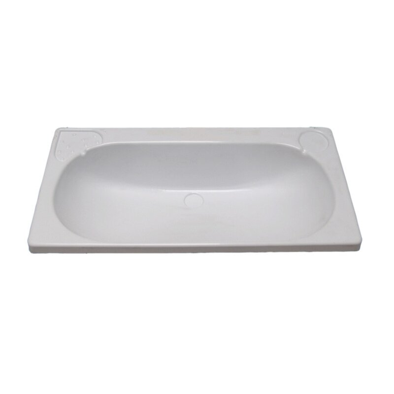 Įmontuojamas praustuvas 650x340mm (PxA) baltas Įmontuojamas praustuvas 650x340mm (PxA) baltas