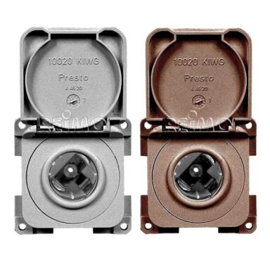Integruotas lizdas 12V su dangteliu Integruotas lizdas 12V su dangteliu