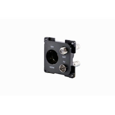 Integruotas lizdas DIN TV + SAT 12 V Integruotas lizdas DIN TV + SAT 12 V