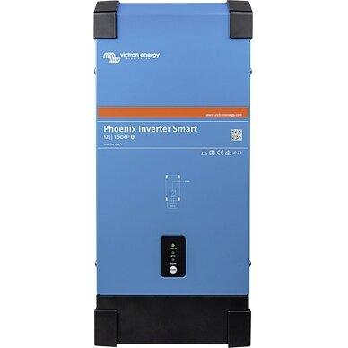Inverteris Phoenix 12/1600 Smart 1600 W, 12 V, 230 VAC / 50 Hz Inverteris Phoenix 12/1600 Smart 1600 W, 12 V, 230 VAC / 50 Hz