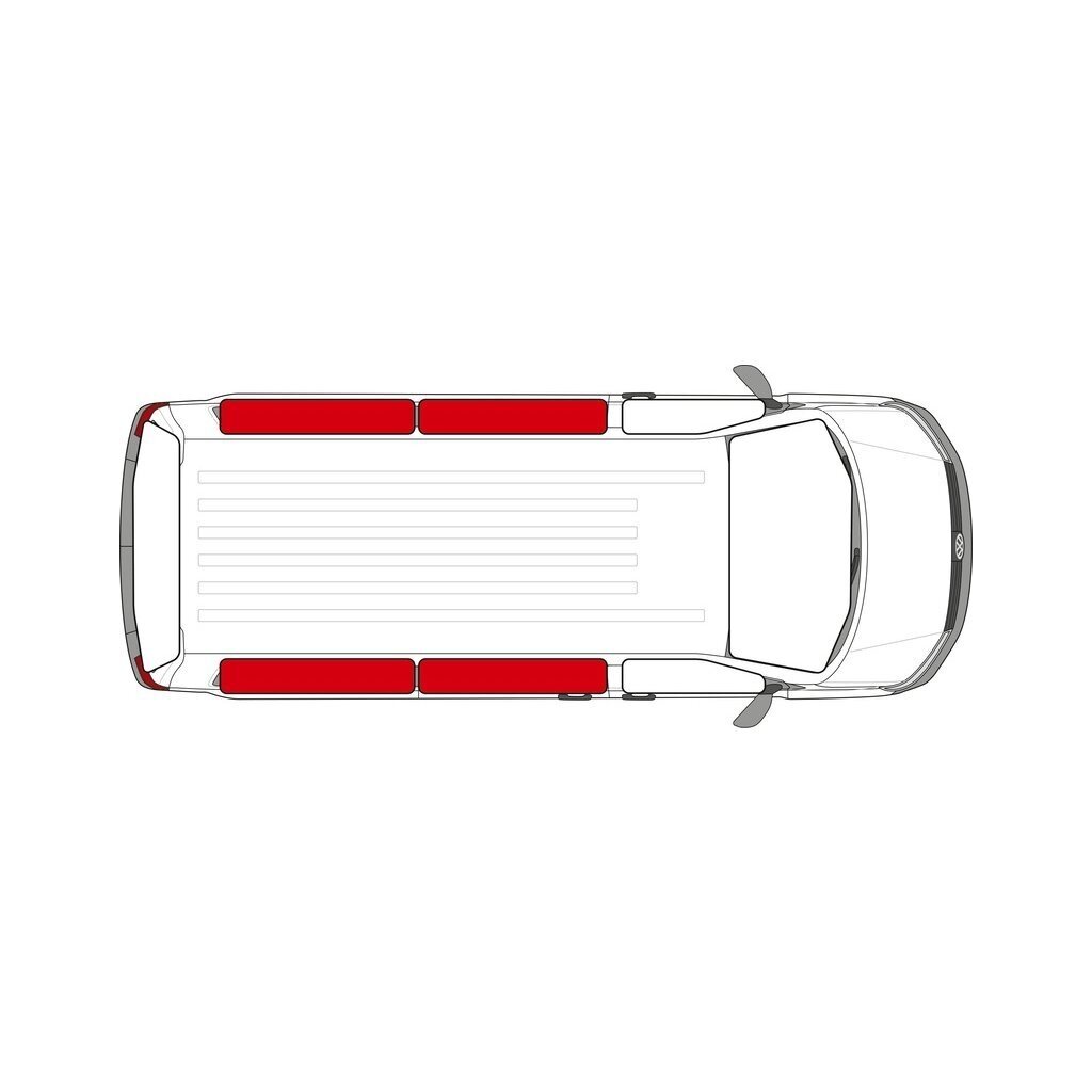 Isoflex termo kilimėlis gyvenamasis plotas VW-T5/T6 nuo 2003 metų - trumpa ratų bazė - tik 4 šoniniams langams Isoflex termo kilimėlis gyvenamasis plotas VW-T5/T6 nuo 2003 metų - trumpa ratų bazė - tik 4 šoniniams langams