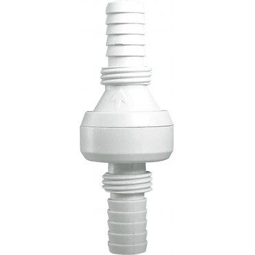 Iš abiejų pusių jungiamas atbulinis vožtuvas 10/10 mm žarnai Iš abiejų pusių jungiamas atbulinis vožtuvas 10/10 mm žarnai