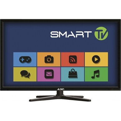 Išmaniojo televizoriaus paketas: Onelight 60 HD EVO Platinium, S.S.C.® HD valdymo modulis, SMARTWIDE LED TV 24 colių palydovinis televizorius 2