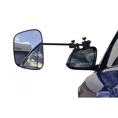 Išorinis veidrodis Grand Aero 4 itin platus išgaubtas veidrodžio stiklas