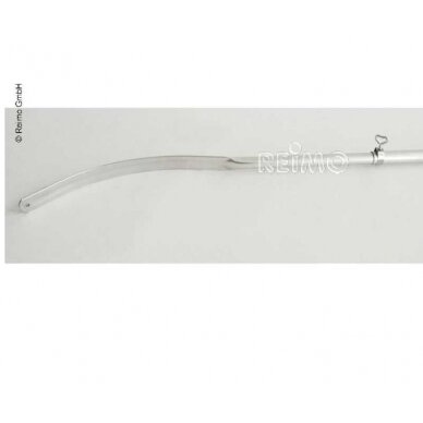 Įtempimo strypas išlenktas 210-275cm aliuminio Ø25mm 3 dalių 2 Įtempimo strypas išlenktas 210-275cm aliuminio Ø25mm 3 dalių 2