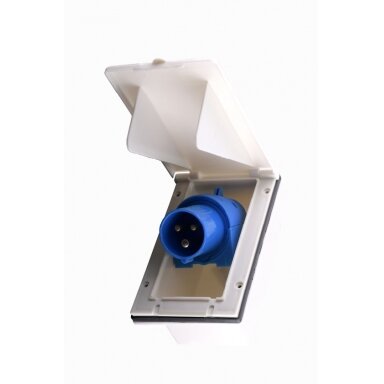 Įvadinis lizdas CEE 17 70 x 135 x 65 mm