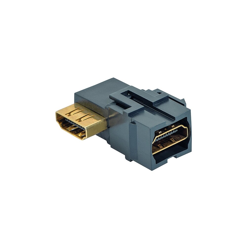 Jungtis HDMI apvyniota, juoda