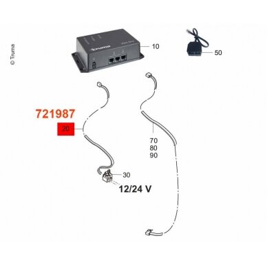 Jungiamasis laidas 12/24V Jungiamasis laidas 12/24V