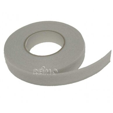 Juosta su kabliuku, vilnos dalis 10 mm (pilka) 5 m Juosta su kabliuku, vilnos dalis 10 mm (pilka) 5 m