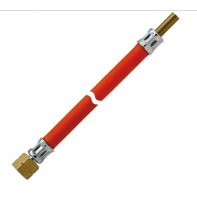 Jūrinė dujų žarna 40 cm, 8 mm vamzdžio lizdas Jūrinė dujų žarna 40 cm, 8 mm vamzdžio lizdas