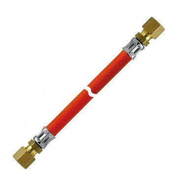 Jūrinė dujų žarna 40cm, RVS8x400mm iš abiejų pusių Jūrinė dujų žarna 40cm, RVS8x400mm iš abiejų pusių