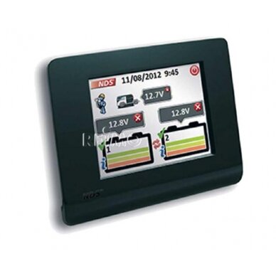 Jutiklinio ekrano akumuliatoriaus valdymas 12V/150A Jutiklinio ekrano akumuliatoriaus valdymas 12V/150A