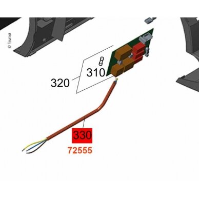 Kabelis 230V 1,6m Kabelis 230V 1,6m
