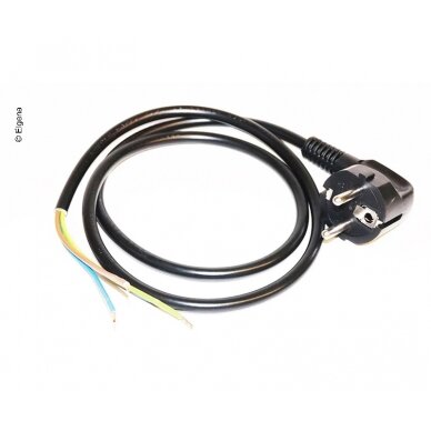Kabelis 3x1mm² su kištuku 1m Kabelis 3x1mm² su kištuku 1m