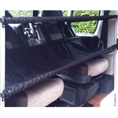 Kabinos tvirtinimo komplektas, skirtas VW T6 &
VW Transporter (su dviguba sėdyne) 2