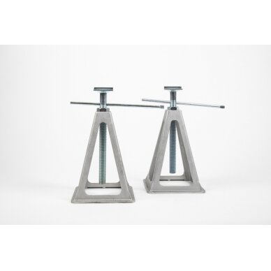 Karavano atraminis rėmas aliuminis - 2 vnt., aukštis 28-43 cm Karavano atraminis rėmas aliuminis - 2 vnt., aukštis 28-43 cm