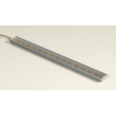 Karbeto gaubtas matinis aliuminio LED profiliui - 82999+829992 Karbeto gaubtas matinis aliuminio LED profiliui - 82999+829992