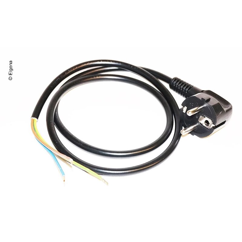 Kabelis 3x1mm² su kištuku 1m
