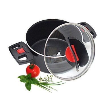 Kempingas Puodas Išskirtinis 16cm juodas be dangčio Kempingas Puodas Išskirtinis 16cm juodas be dangčio