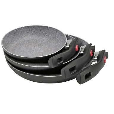 Keptuvių rinkinys Granitium Click + Cook 3 dalių.
aliuminio juoda Keptuvių rinkinys Granitium Click + Cook 3 dalių.
aliuminio juoda