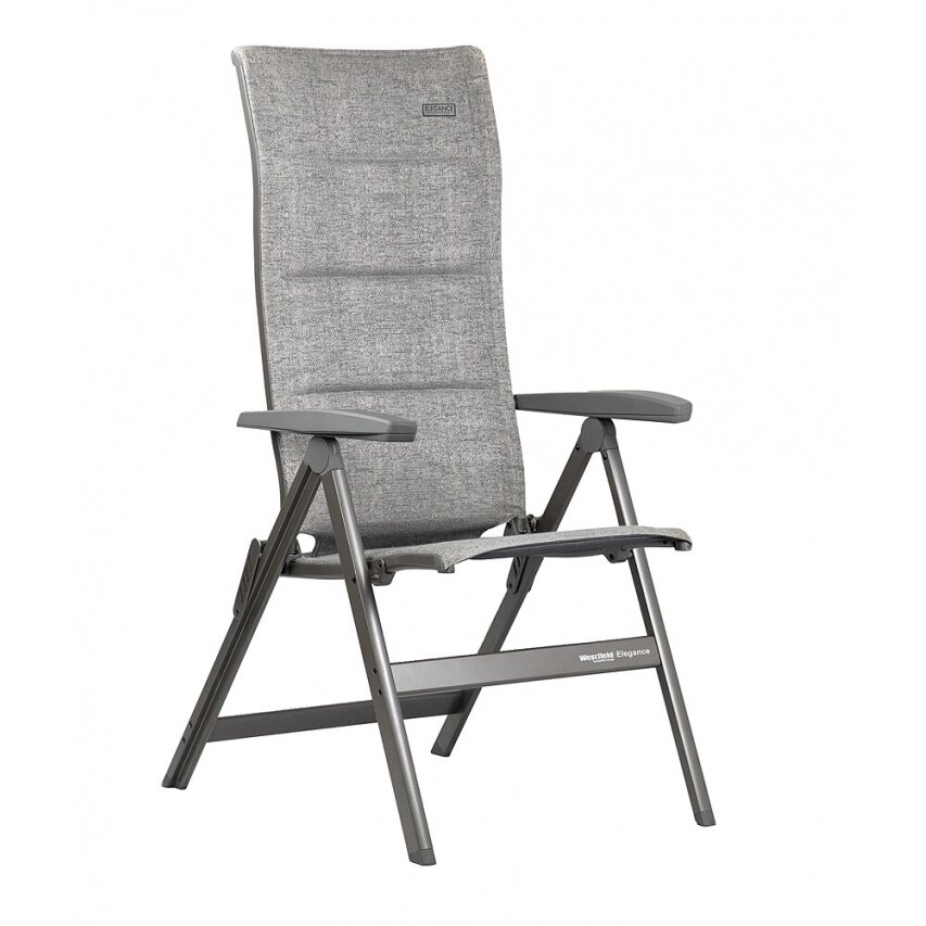 Kėdė Elegance Avantgarde Kėdė Sunbrella pilka / smėlio spalvos Kėdė Elegance Avantgarde Kėdė Sunbrella pilka / smėlio spalvos