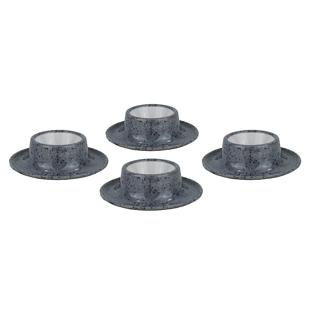 Kiaušinių puodelių rinkinys Melamine Classic Line Granite