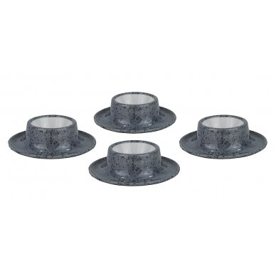 Kiaušinių puodelių rinkinys Melamine Classic Line Granite