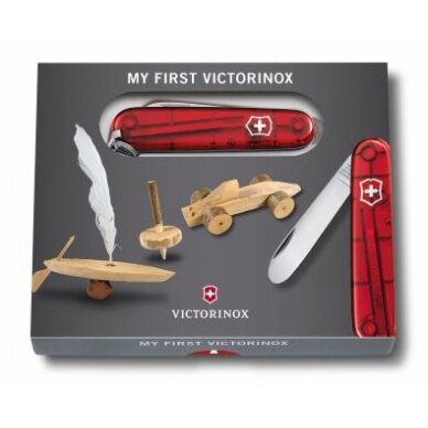 Kišeninis peilis My First Victorinox H raudonas 1