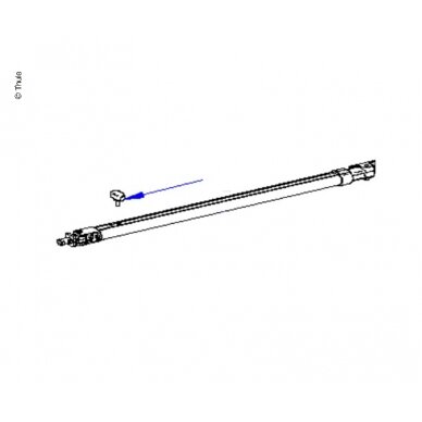 Knob Supp.Arm oval 2 vnt Knob Supp.Arm oval 2 vnt