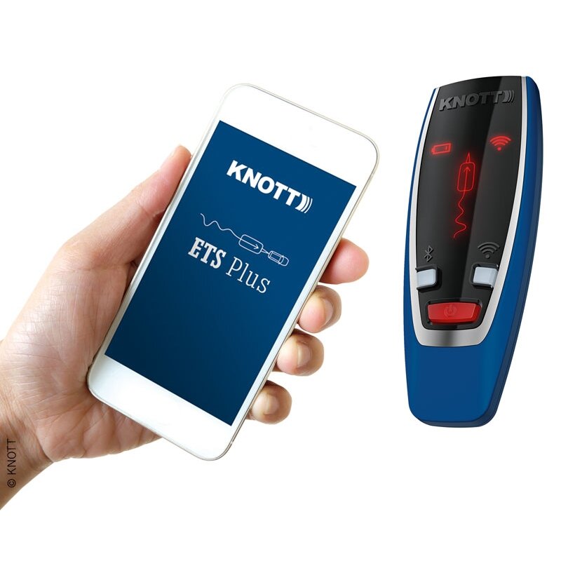 „Knott ETS Plus“ nuotolinis ekranas ir „Knott“ programa