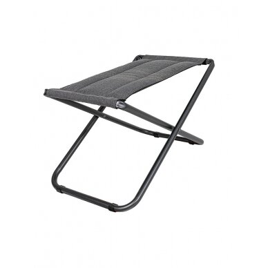 Kojų atrama Lounger Tex-Supreme, aliuminis, pilka Kojų atrama Lounger Tex-Supreme, aliuminis, pilka