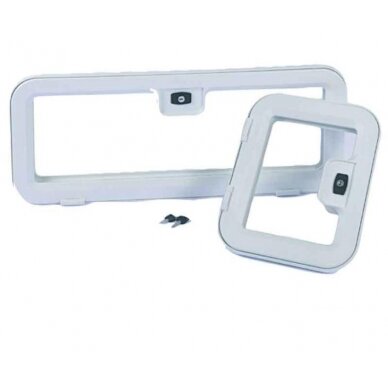 Korpuso atvartas 800x300 balto plastiko Korpuso atvartas 800x300 balto plastiko