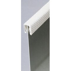 Kraštų apsauga juodos spalvos 10m 1,5- 4,0 mm skardai