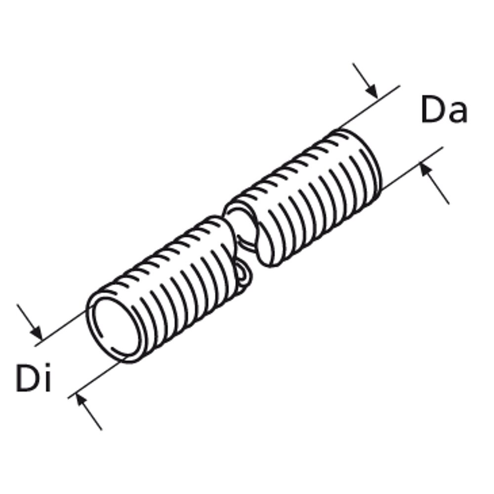 Lankstus vamzdis Pak Dia.
60 mm 1
