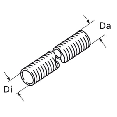 Lankstus vamzdis Pak Dia.
60 mm