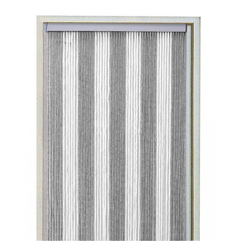 Laido užuolaidos sidabrinės/baltos 100x220cm 1 Laido užuolaidos sidabrinės/baltos 100x220cm 1