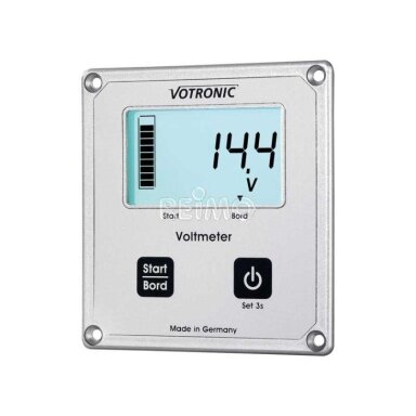 LCD voltmetras S